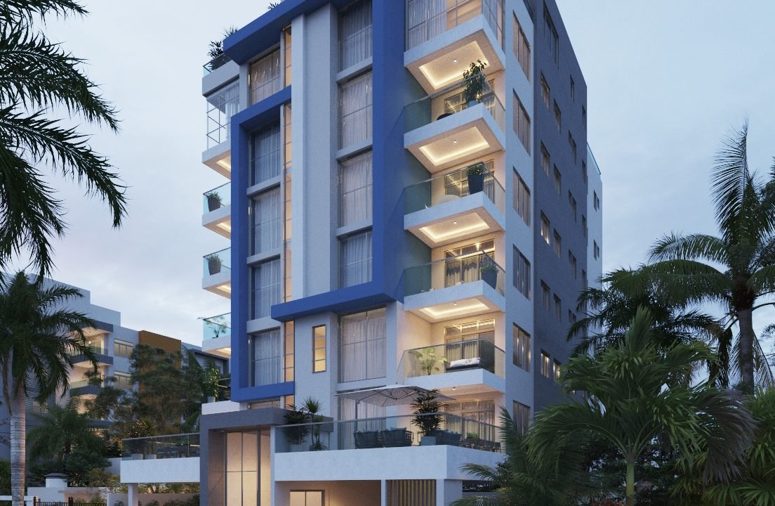 PROYECTO APARTAMENTOS EN VENTA EN MIRADOR NORTE 01 - FACHADA - URBANET.COM.DO