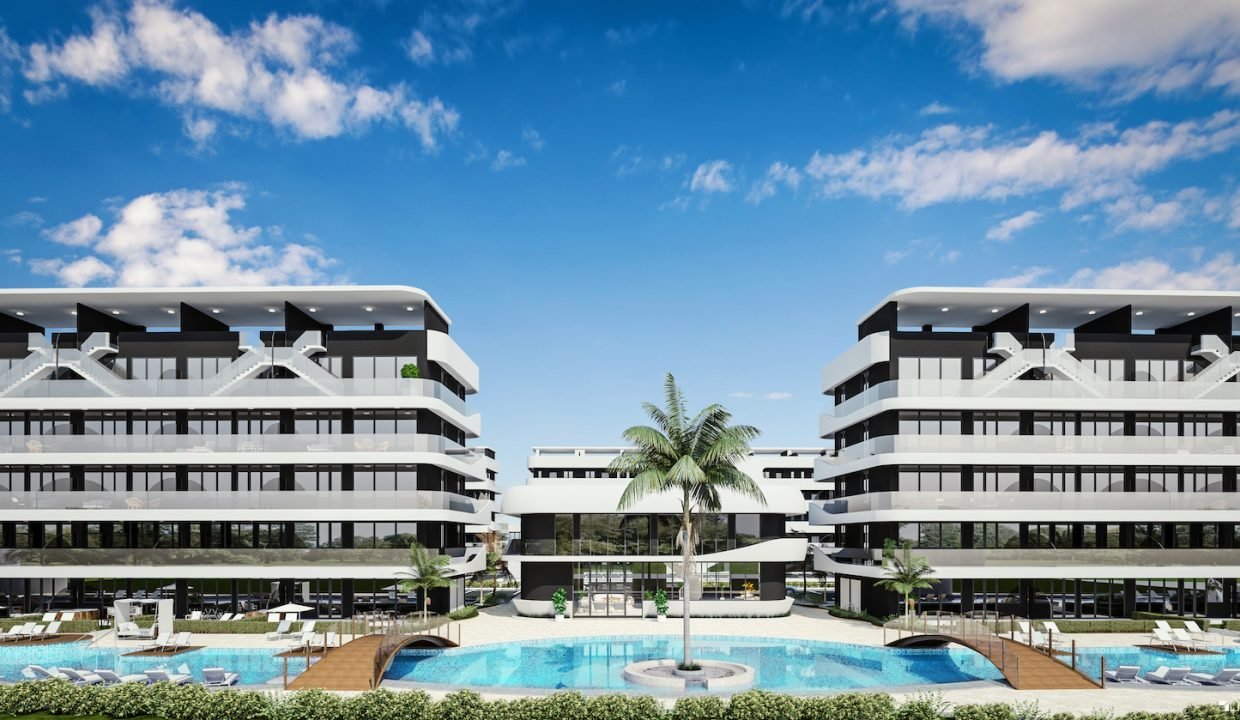 Cana Rock Star - Pool area and lobby central view